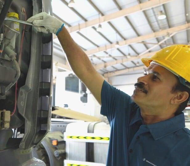 Taller de Servicio certificado Shacman y Sany